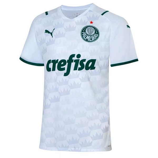 Thailande Maillot Football Palmeiras Exterieur 2021-22 Blanc